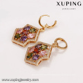 64215 Xuping fashion jewellery designs pictures delicate colorful gold jewelry set for party